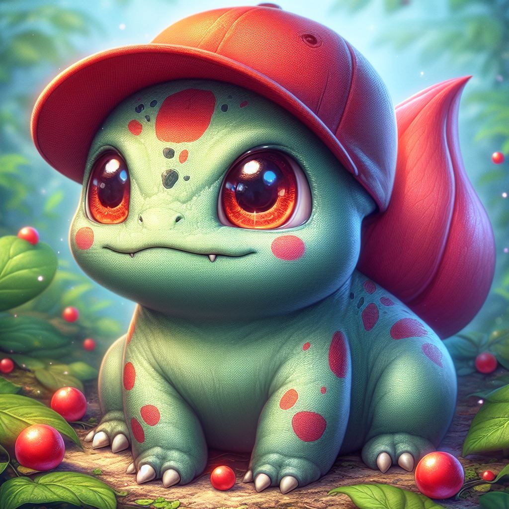 Bulbasaur's Red Cap Adventure