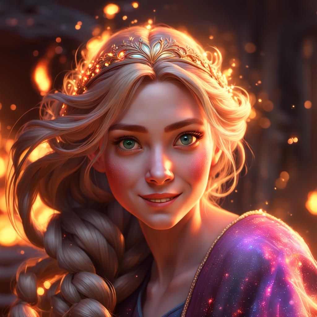 Tangled, like Rapunzel