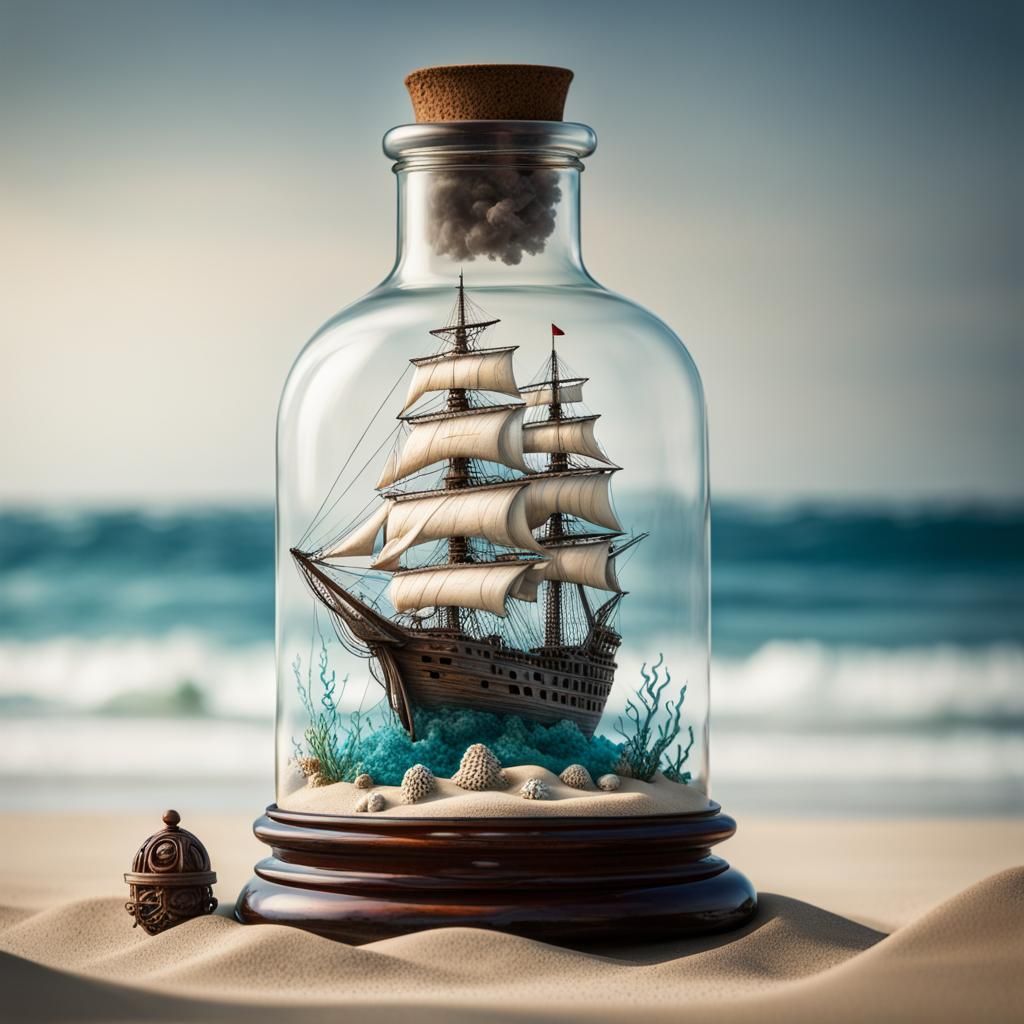 Life in a bottle   by @Carl T