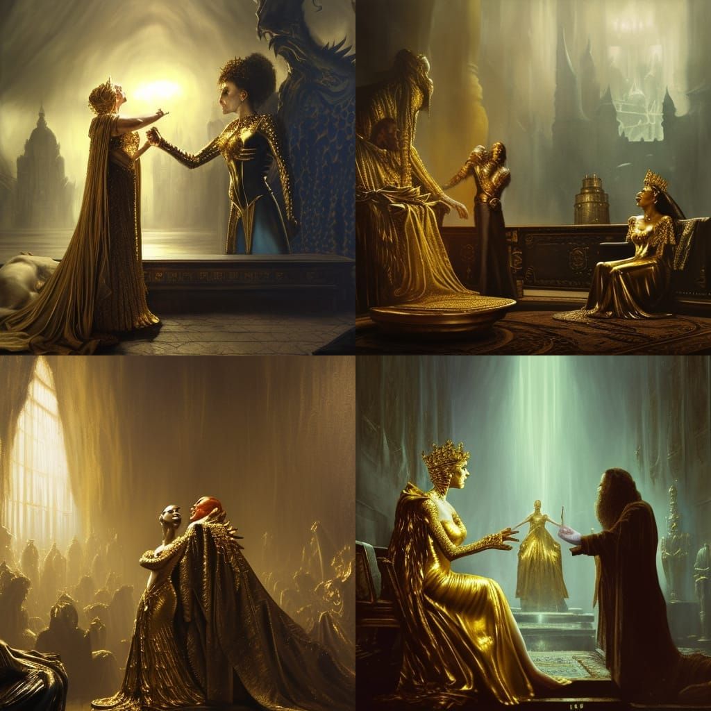 Stories told Right by Stable: King Midas and the Golden Touch - AI  Generated Artwork - NightCafe Creator