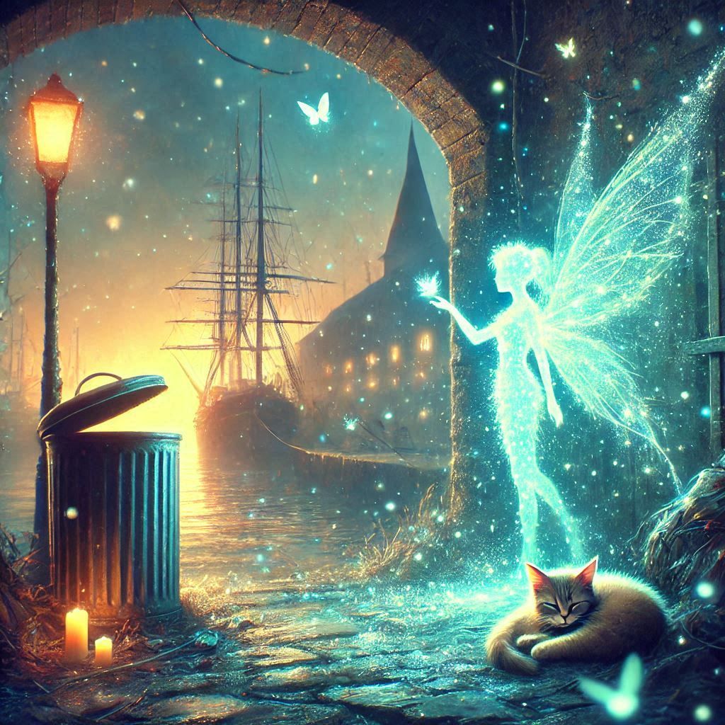 Fairy in the old harbor