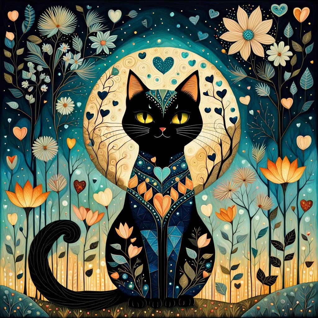 most beautiful 'flower' of the field at night  by @ChaChaMeLeon