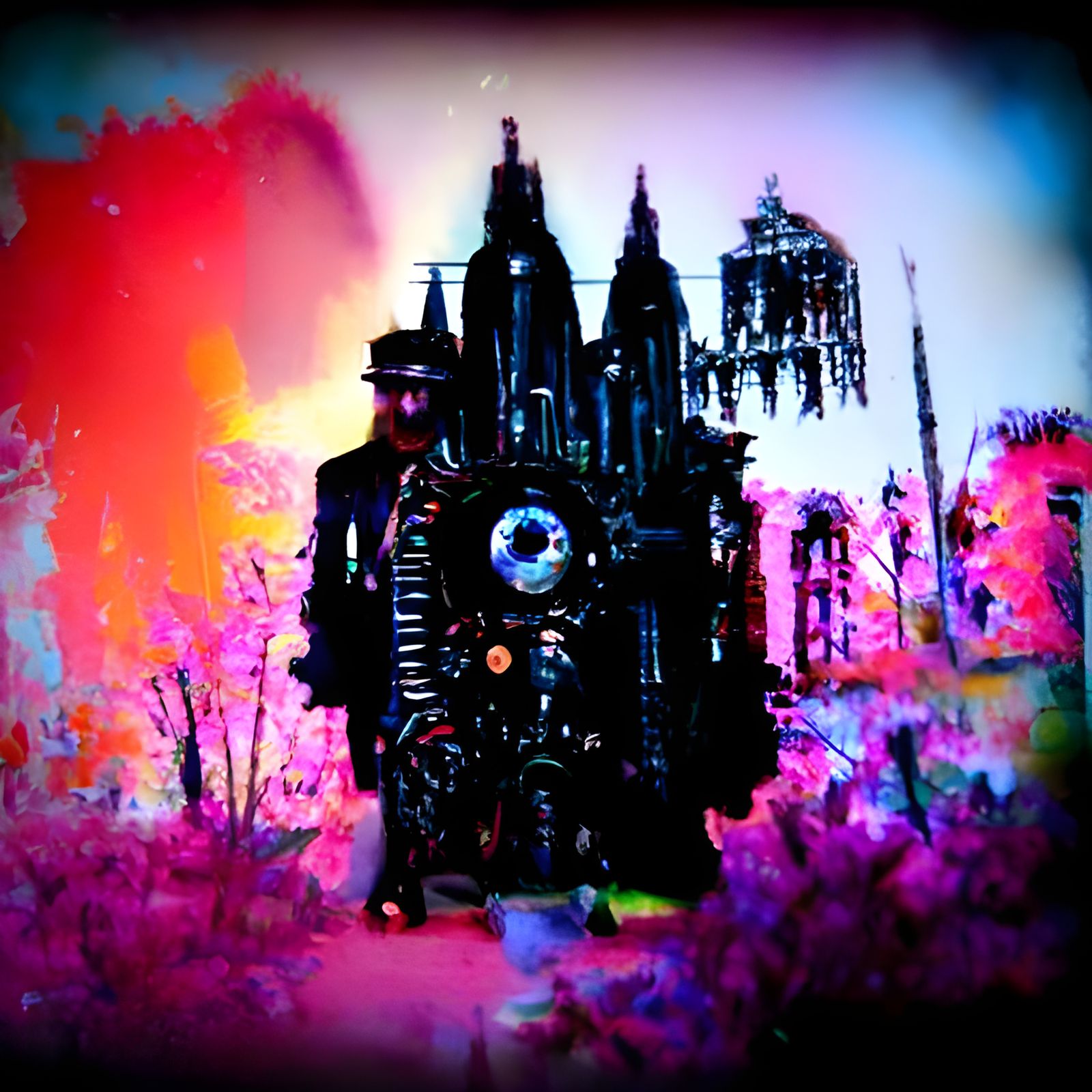 Failure gothic art film noir psychedelic art mysterious elab...