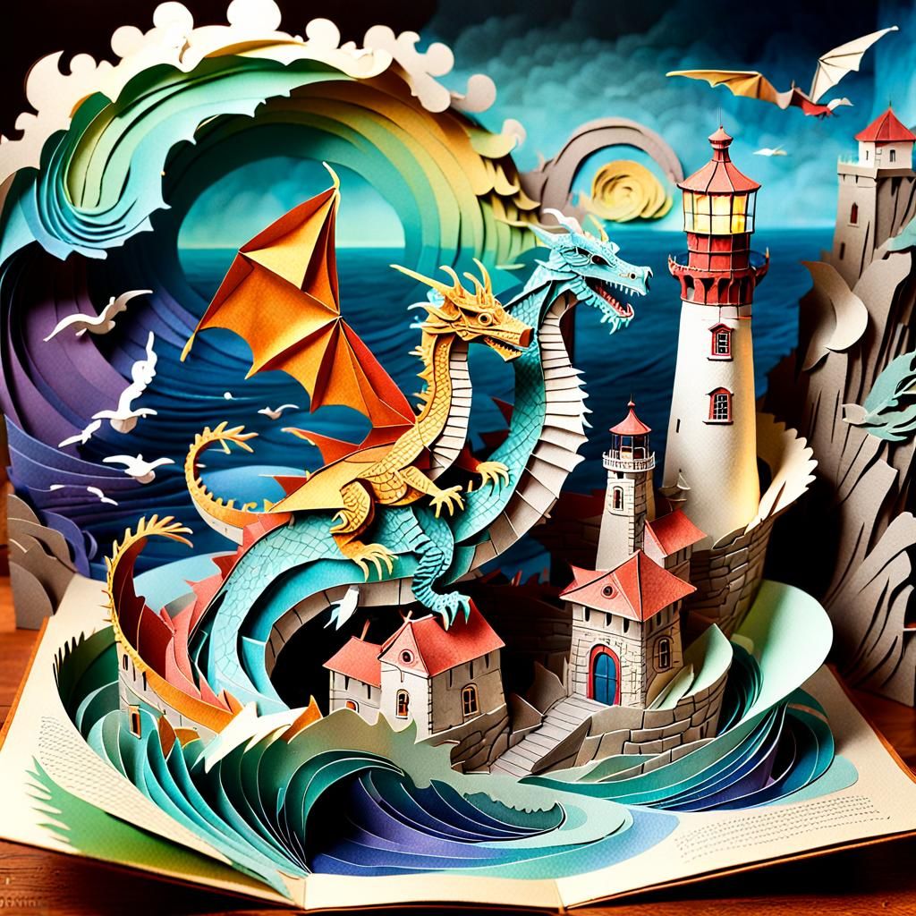 Puff The Magic Dragon Pop-up Storybook