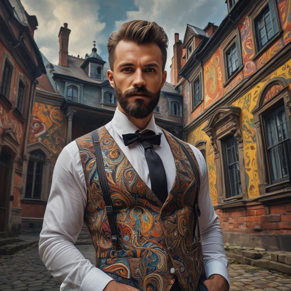 Handsome man