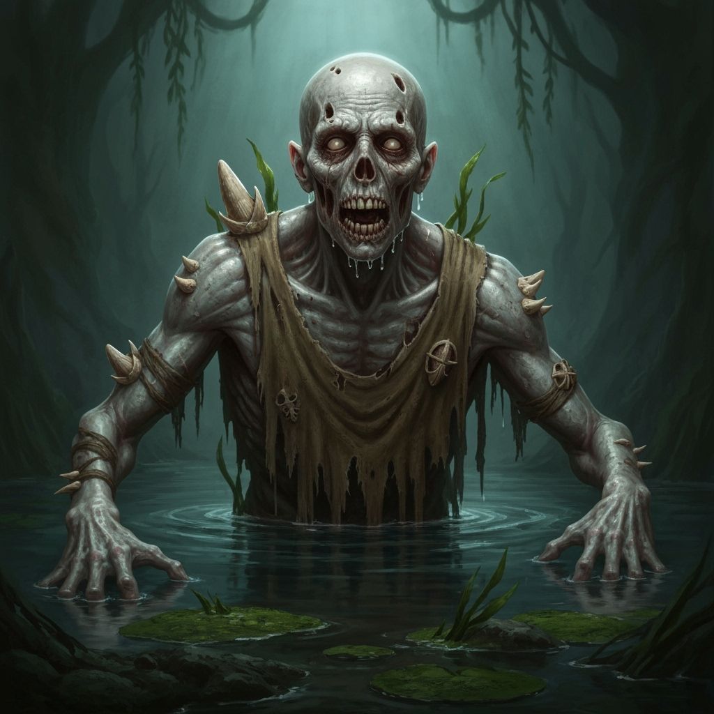 Drowned Zombie dnd 
