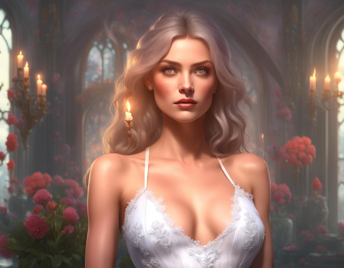 A beautiful woman