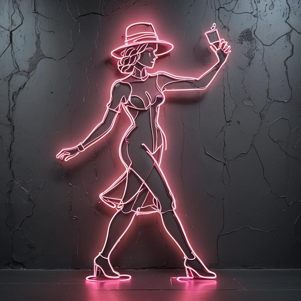 woman in light  by @Jorge