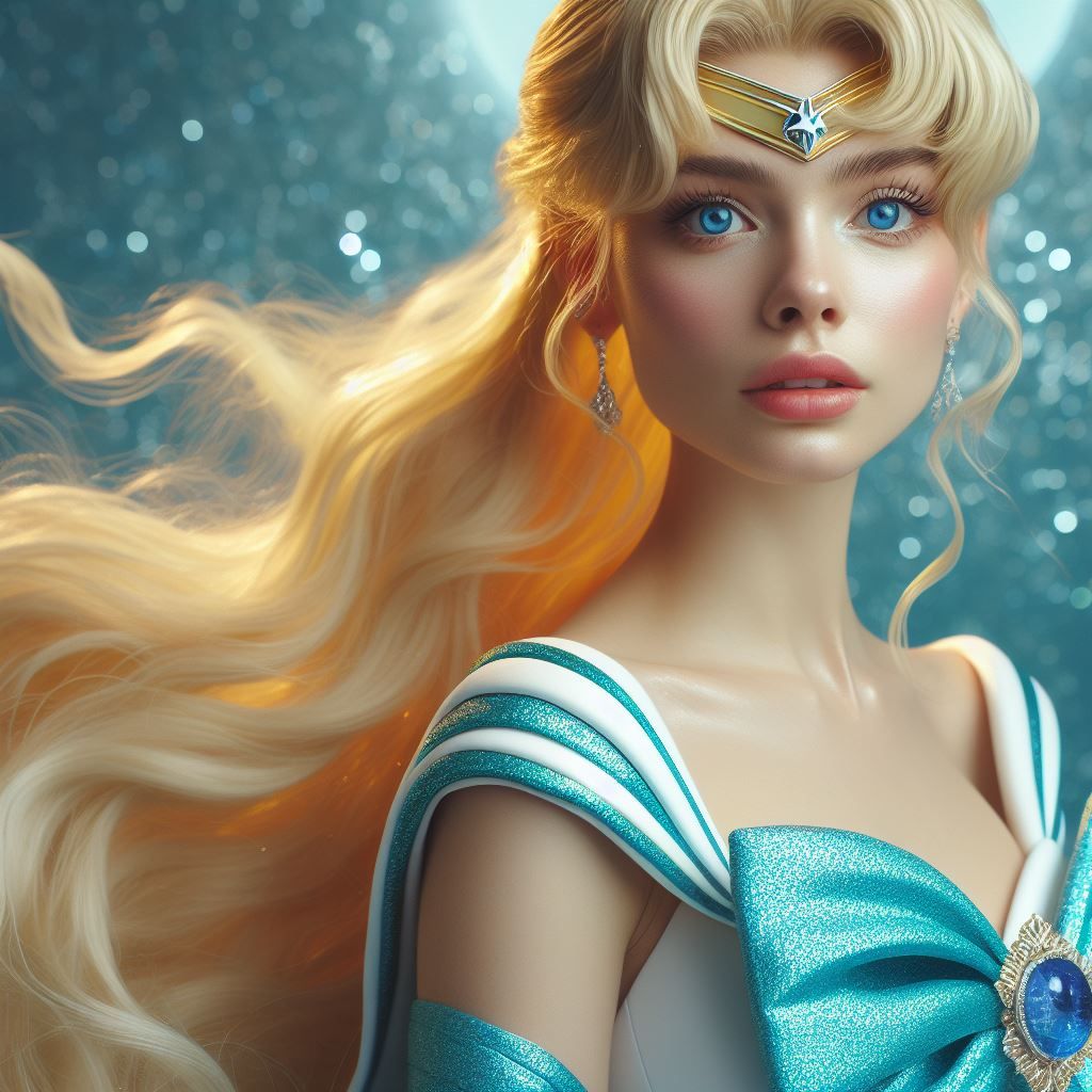 Usagi aka Serena Tsukino (Sailor Moon) as a Divine Goddess!