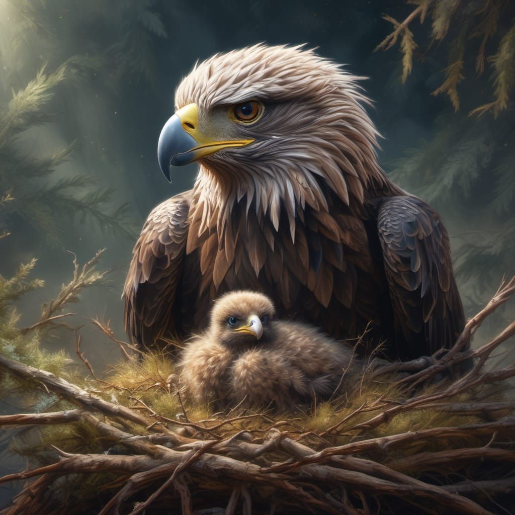 Eagle mum ❤️