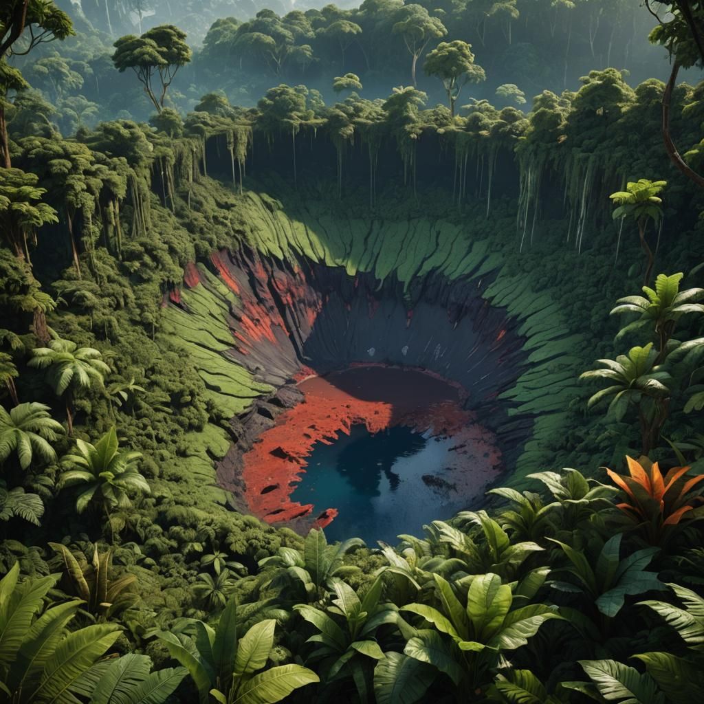 Tropical Crater