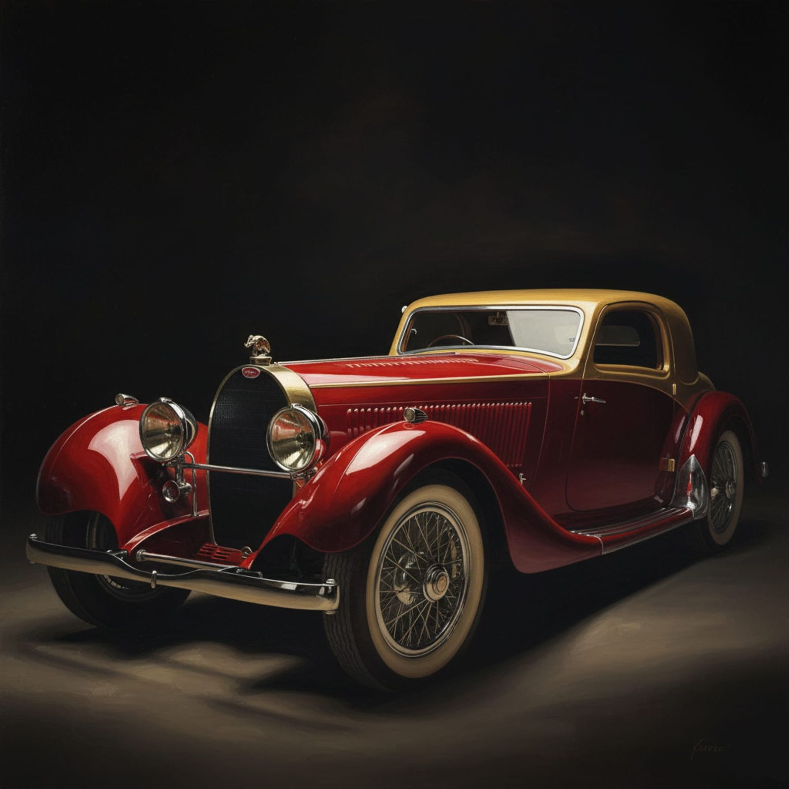 Bugatti Type 41 Royale by Caravaggio