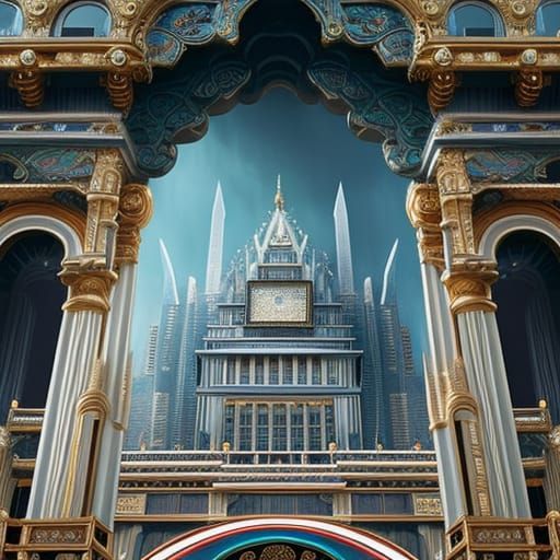 Neo classical cathedral - AI Generated Artwork - NightCafe Creator