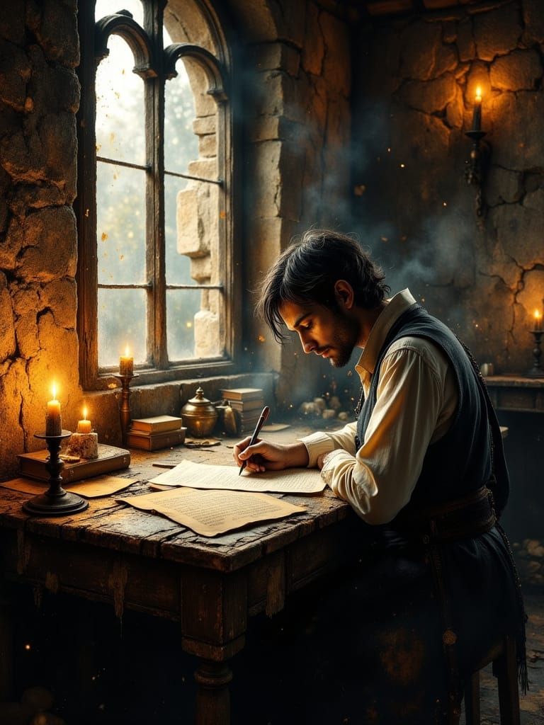 The writer  by @Gno2