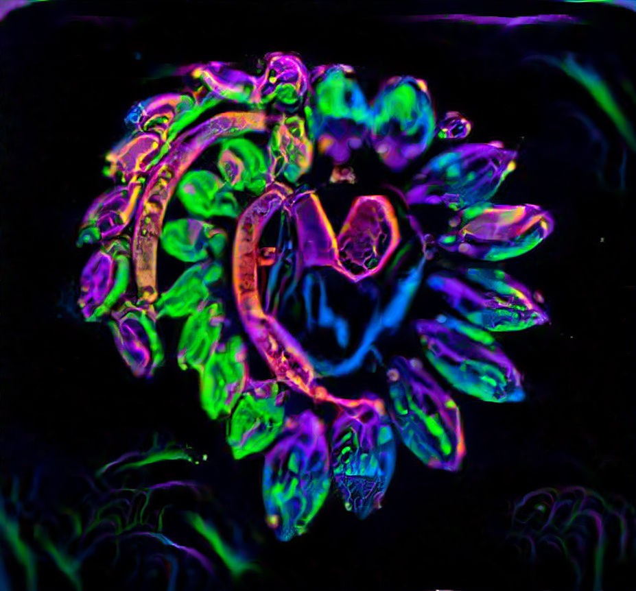 Neon flower