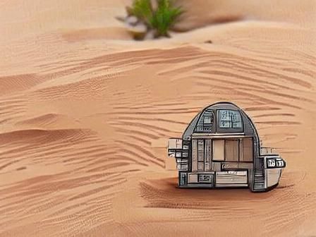 Tiny House in the style of Star Wars