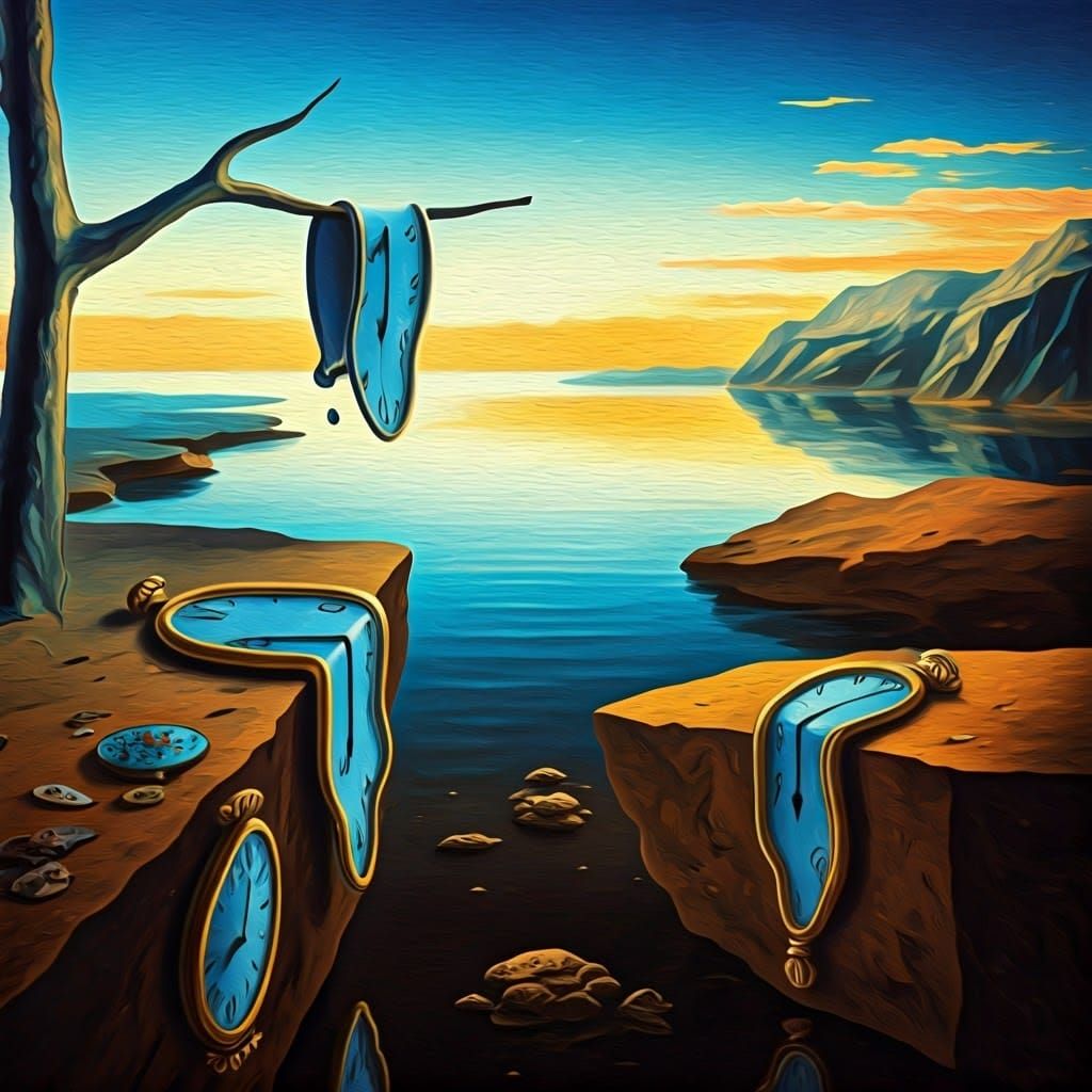 The Persistence of Memory  by @Gokiburi