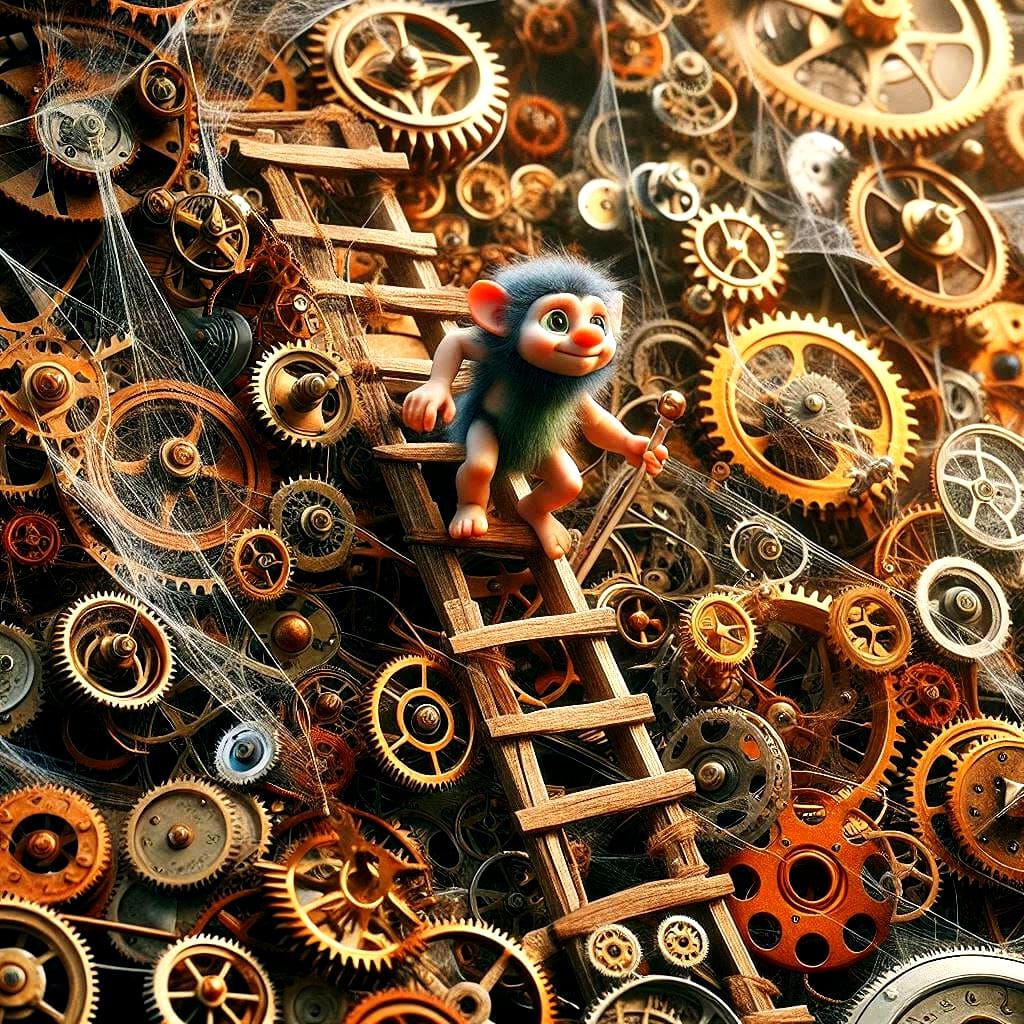 clean up in the clockwork