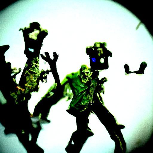 Zombies dancing DSLR