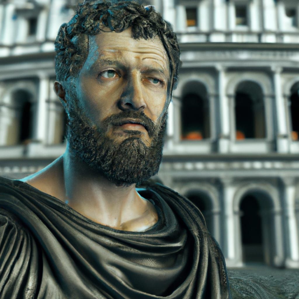 Imperator Marcus Aurelius 103 - AI Generated Artwork - NightCafe Creator