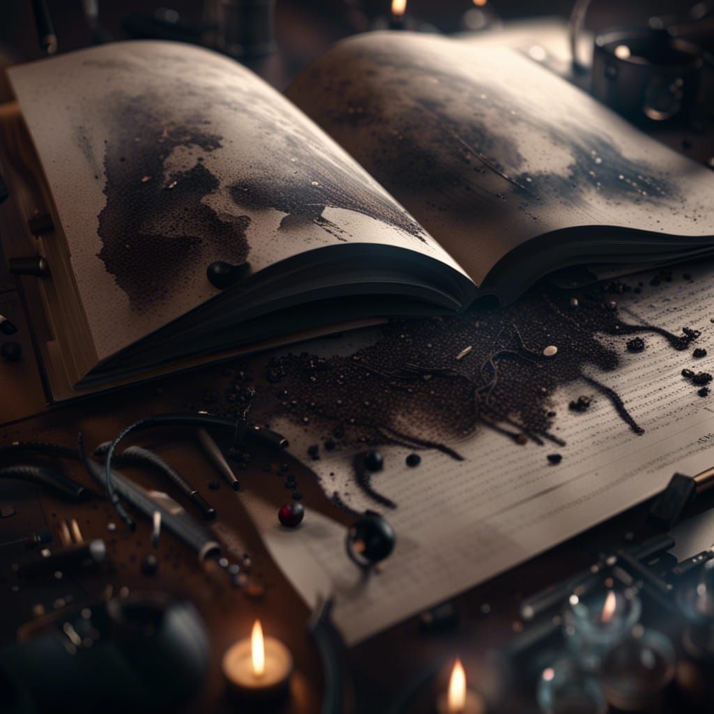 The ink has dried and
The page has no more words since
The d...