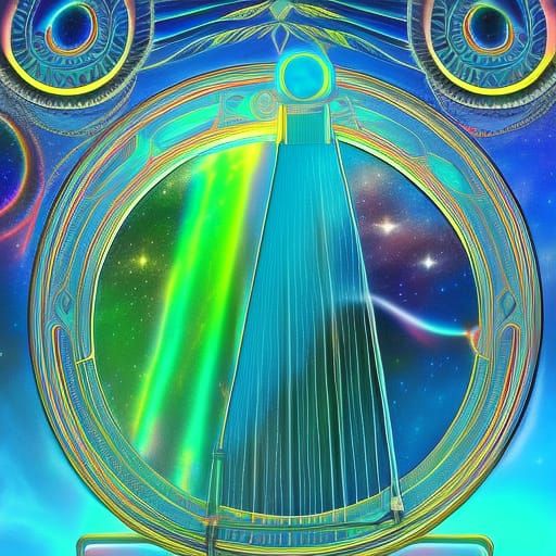 Dream of The harp AI Generated Artwork NightCafe Creator