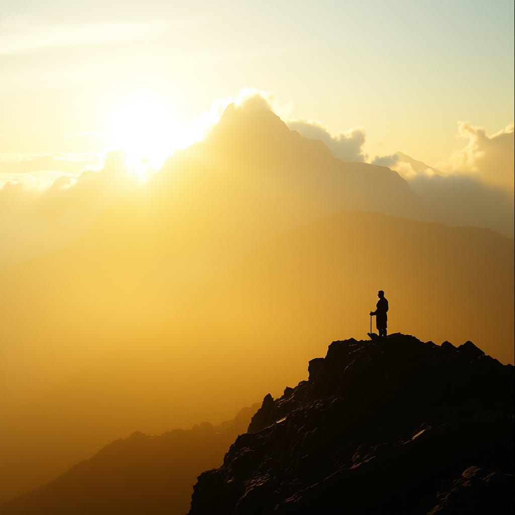 Mystical Mountain Dawn