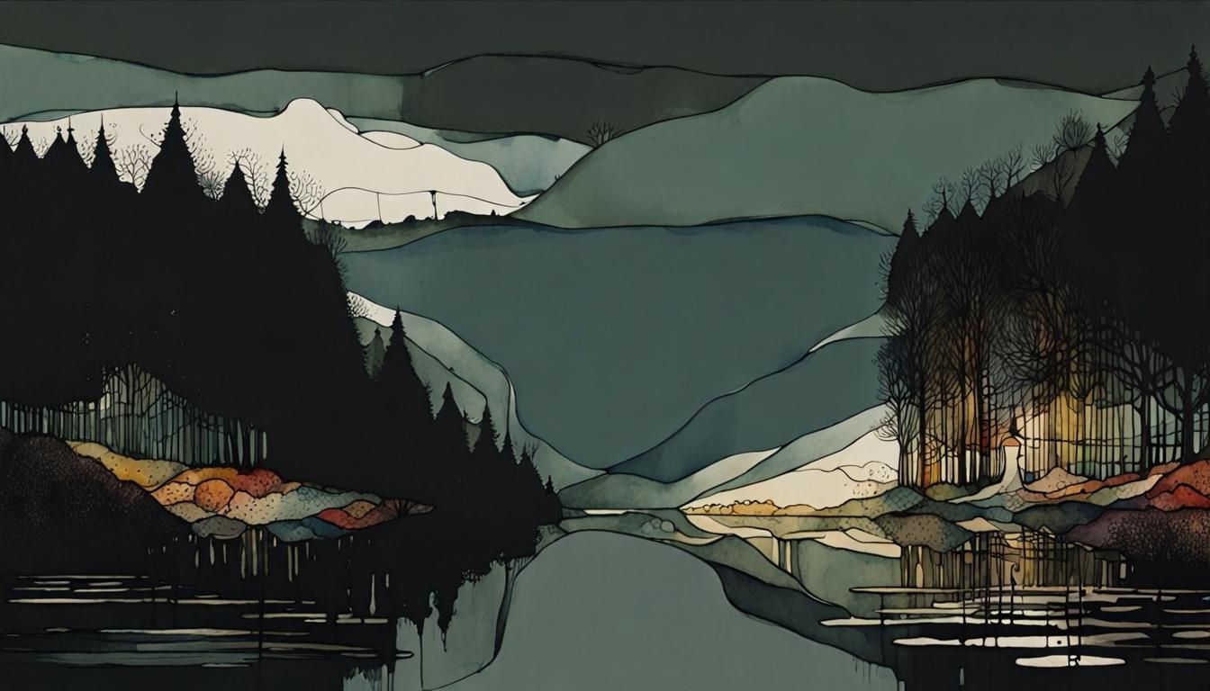 Moody Watercolor