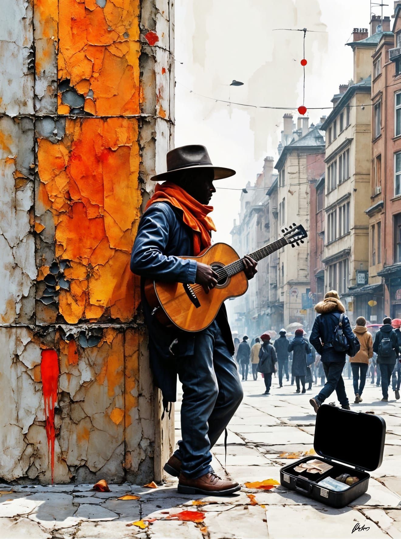 When Art Meets Song  by @LT