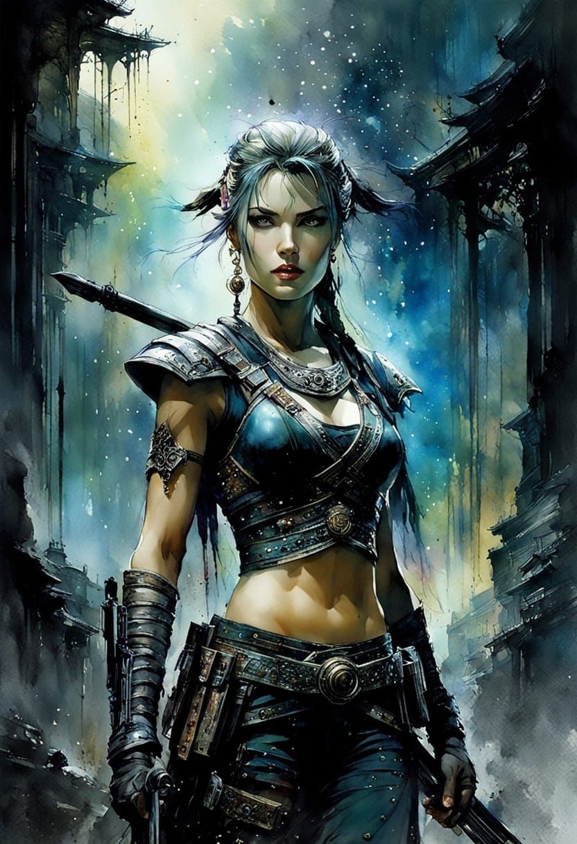 Warrior  by @MacMikkola