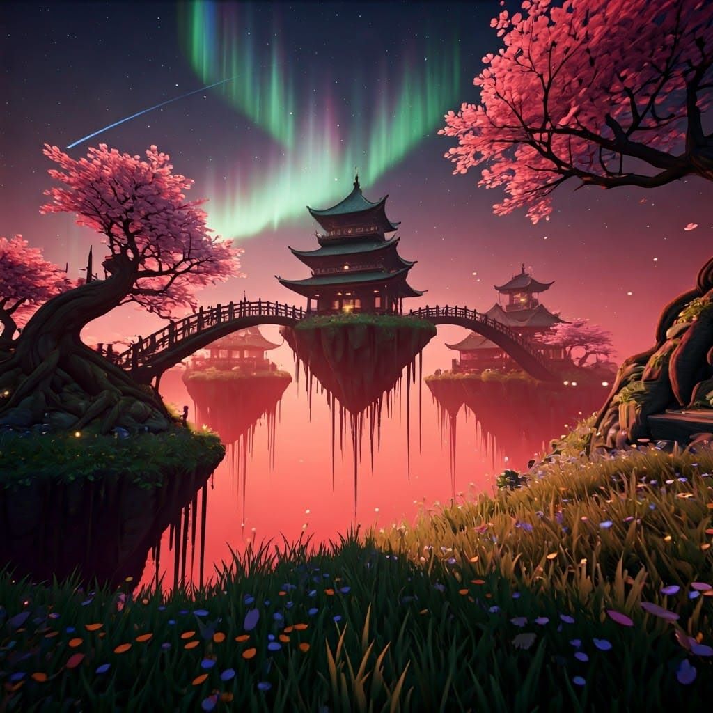 Twilight bridges  by @Arisiin