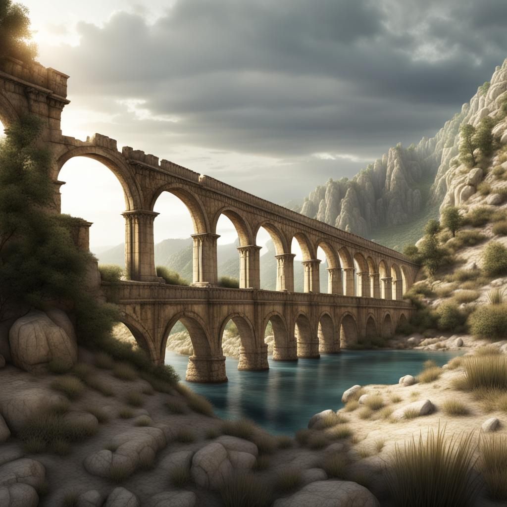 Thanks to the Romans and Greeks for the aqueduct!  by @RPGCatLover