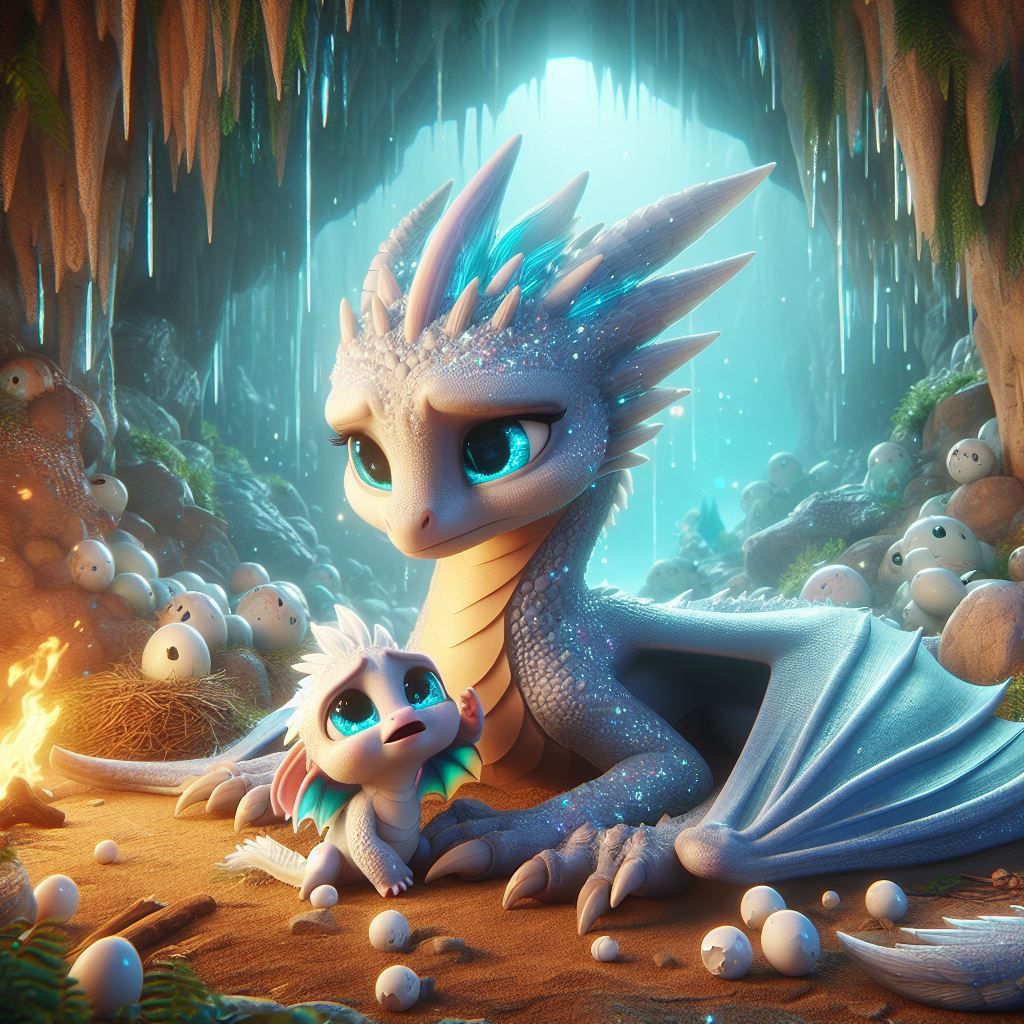 Mommy & Baby Dragon