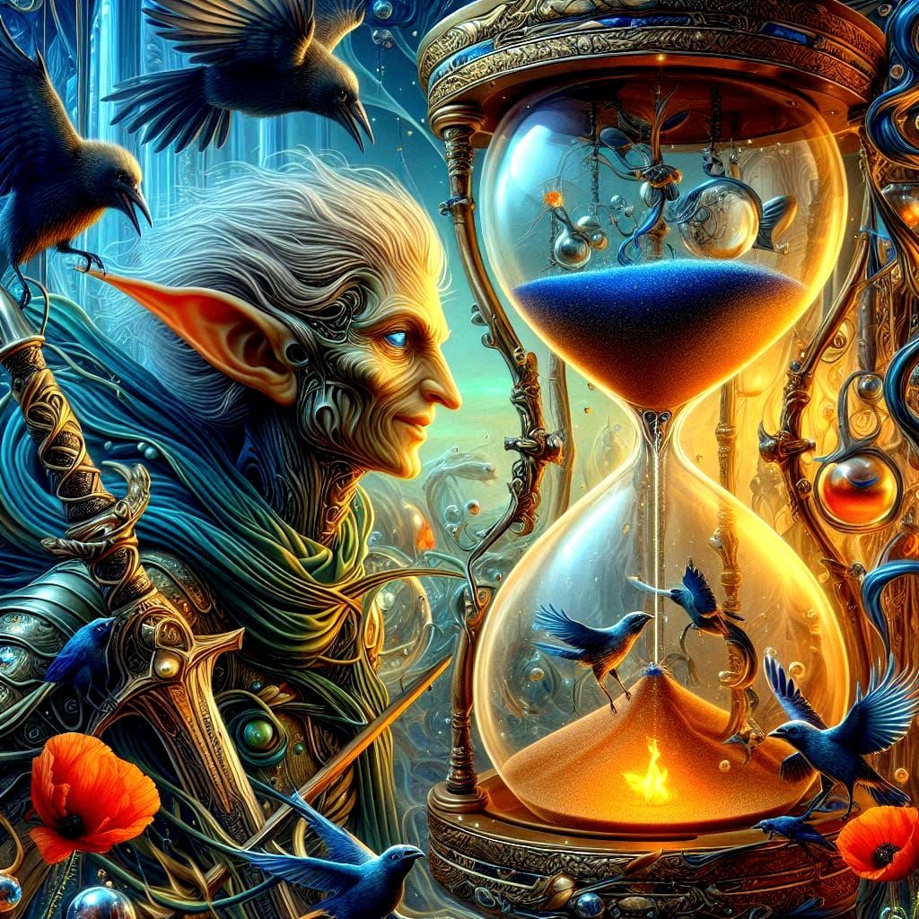 Portrait of the Time guardian