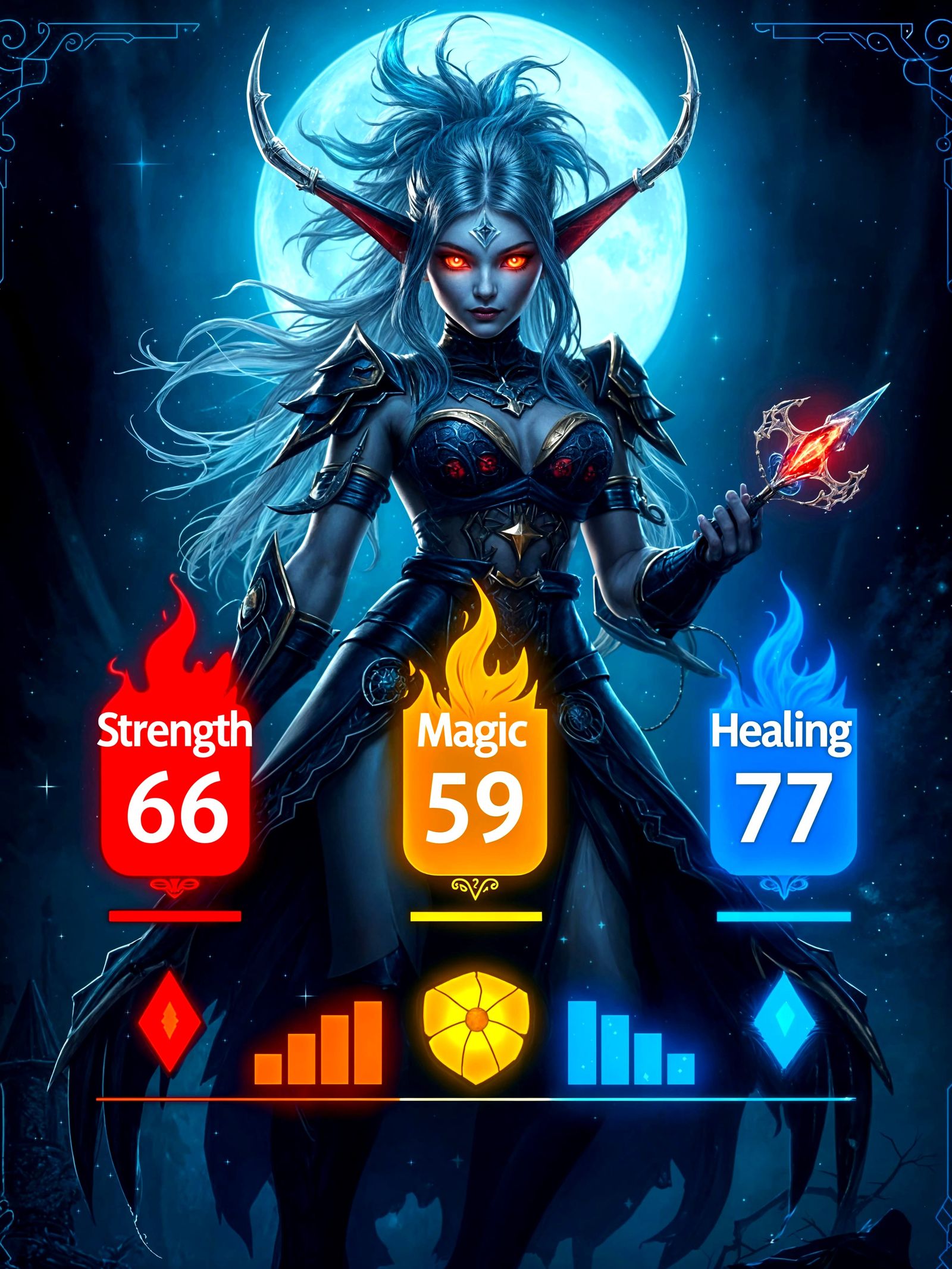 Neeva! The Elves' Healer!  by @Nikko P