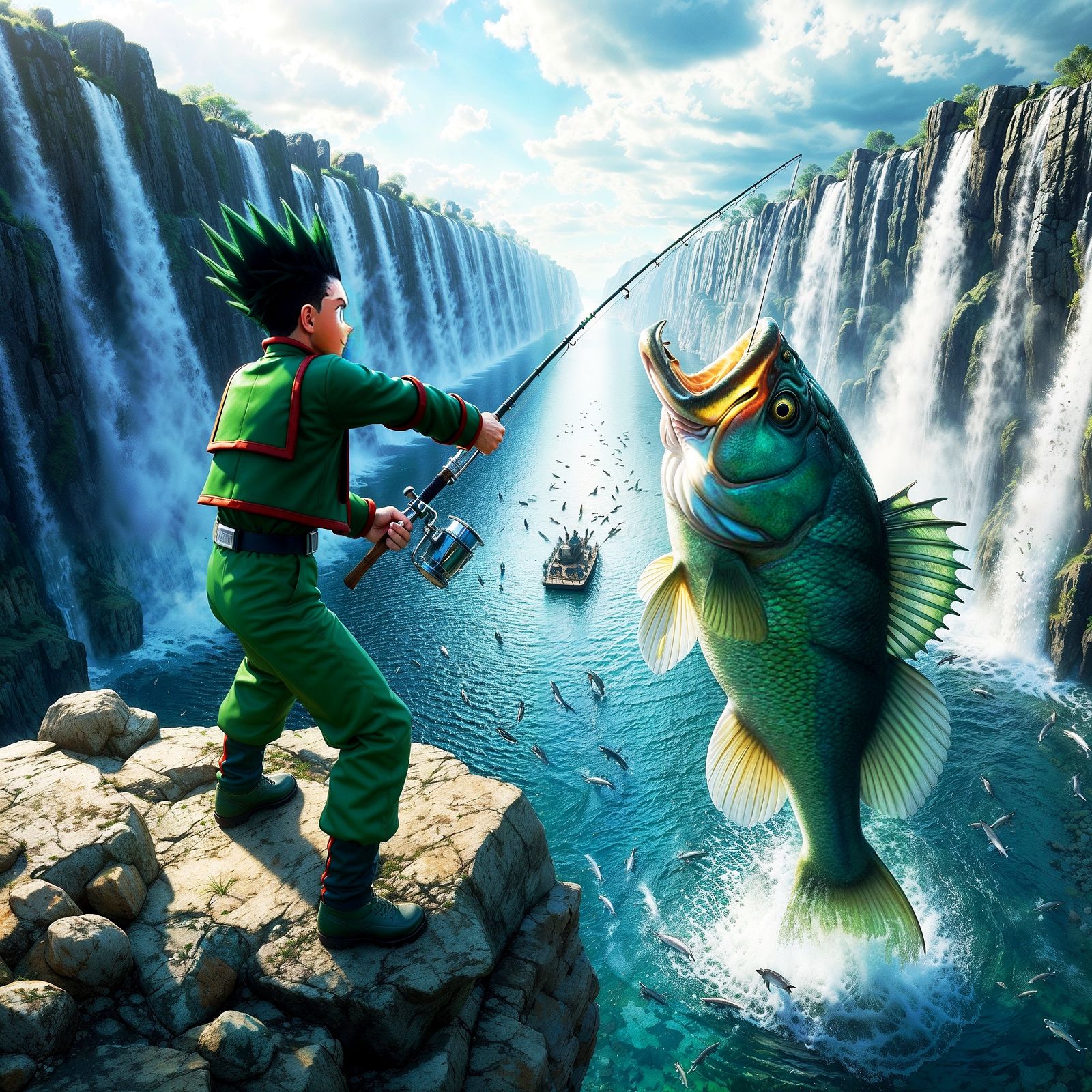 Gon Freecss catch of the day