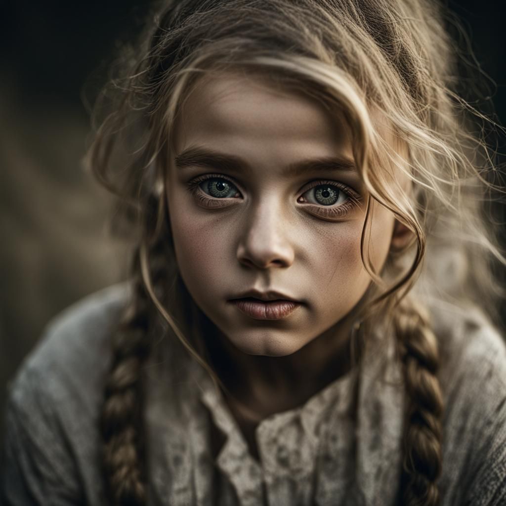 The Orphan Girl Pleads  by @nytephoenyx