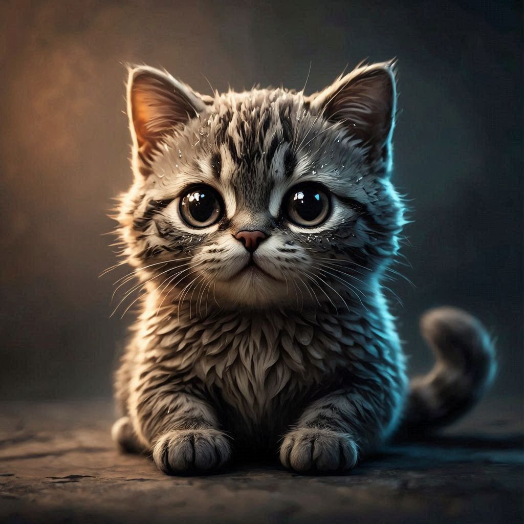 Cute kitten