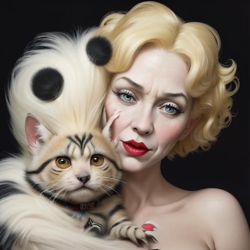 Pet kitty cat