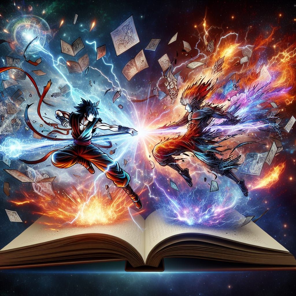 Anime Rivals Leap From Comic Book Into Reality