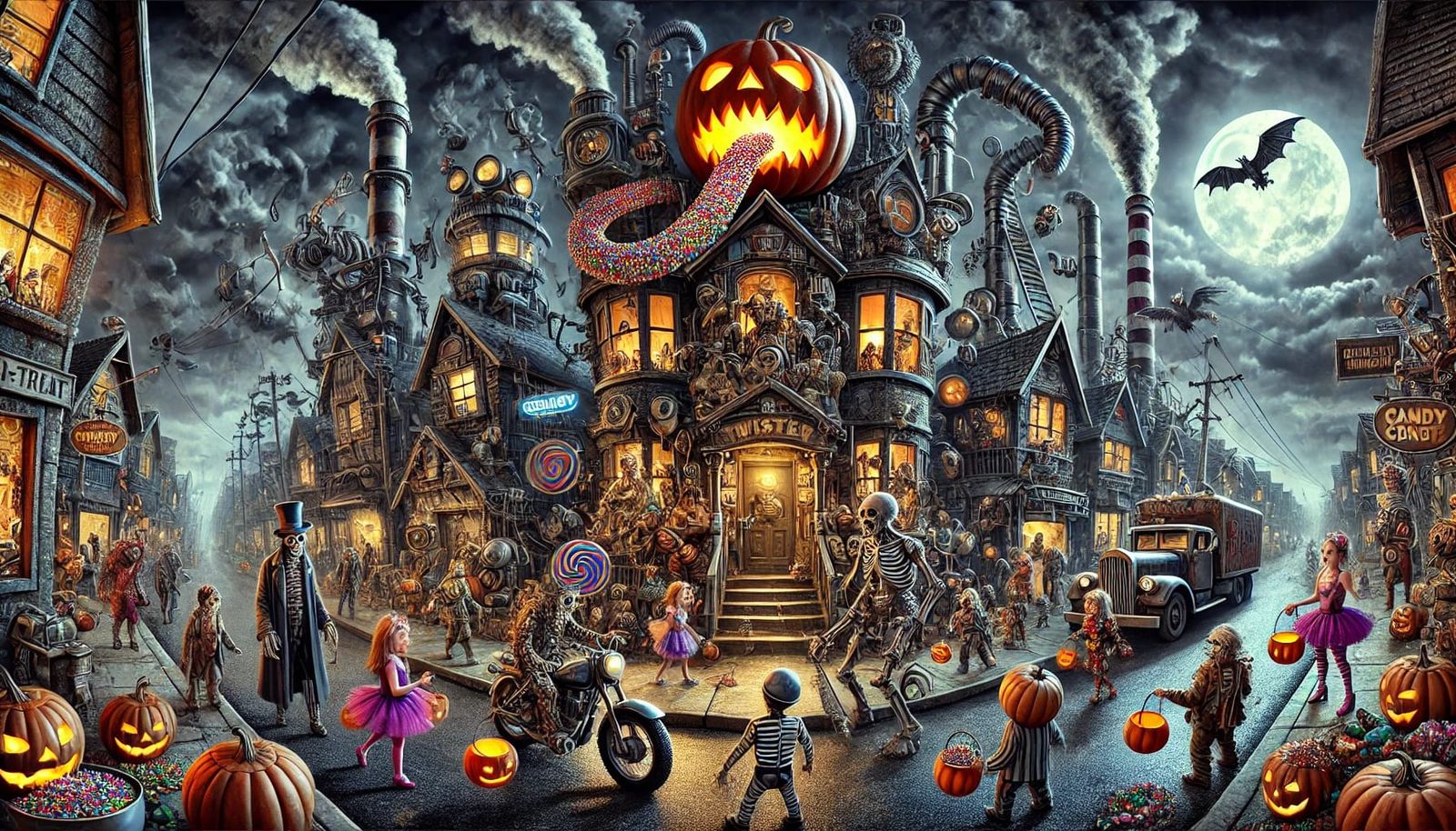 Welcome to Trick-or-Treat Sector 9