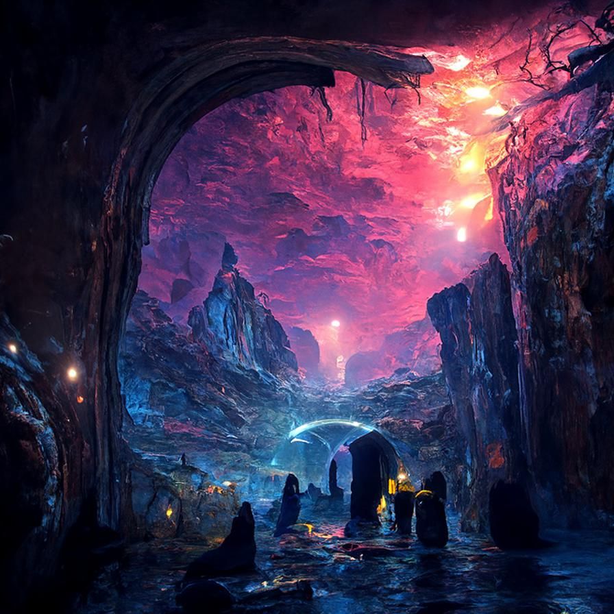 Portal in the Valley  by @Mattagos