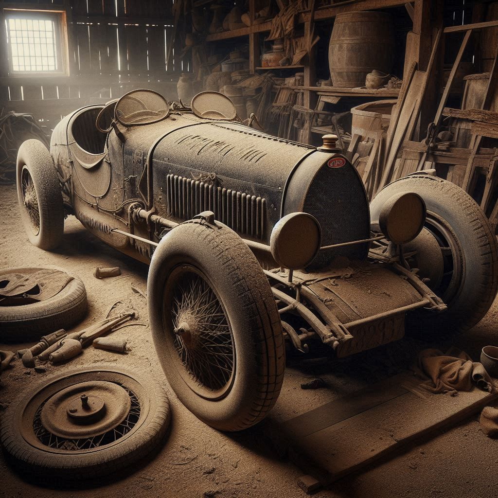 Bugatti Barn Find