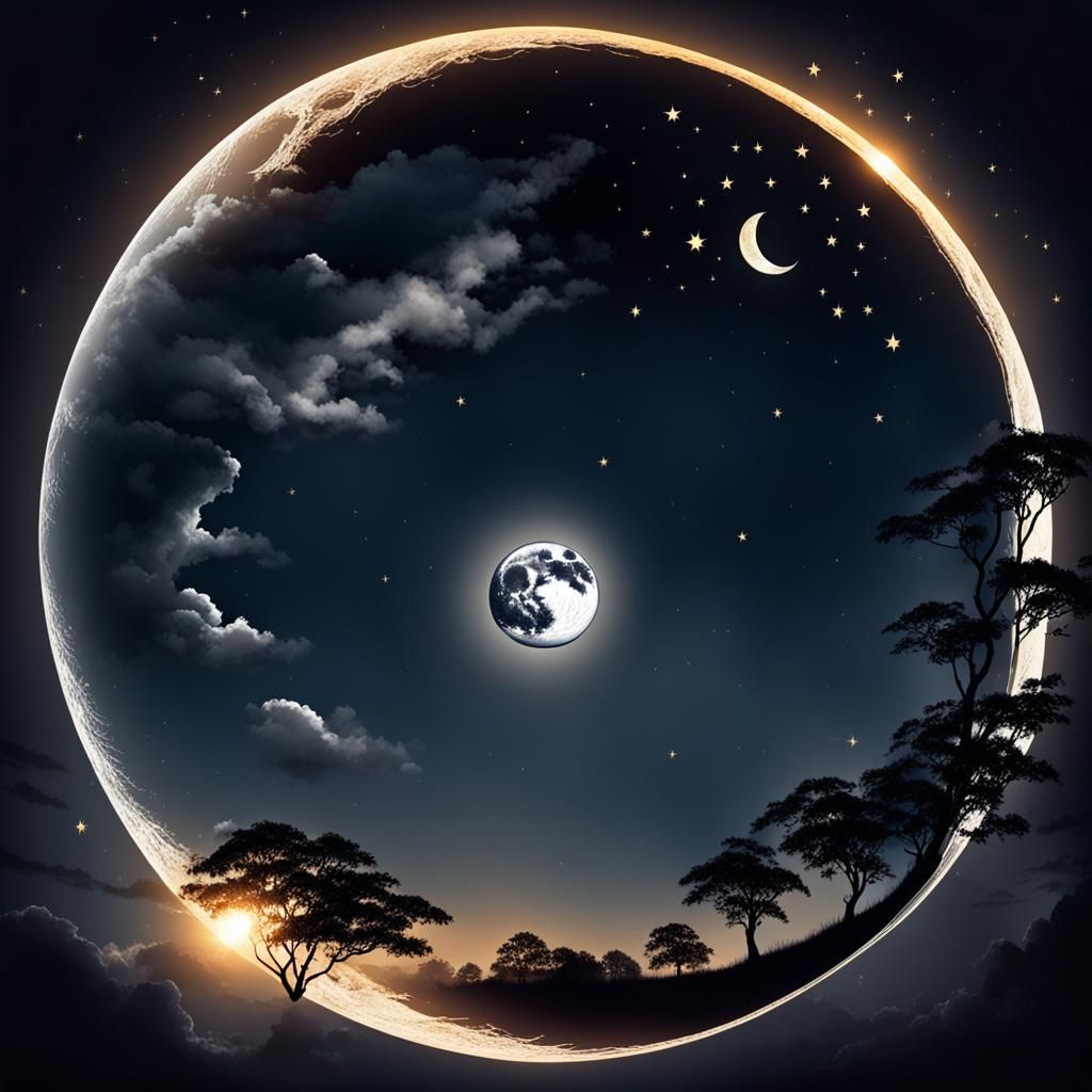Between light & darkness