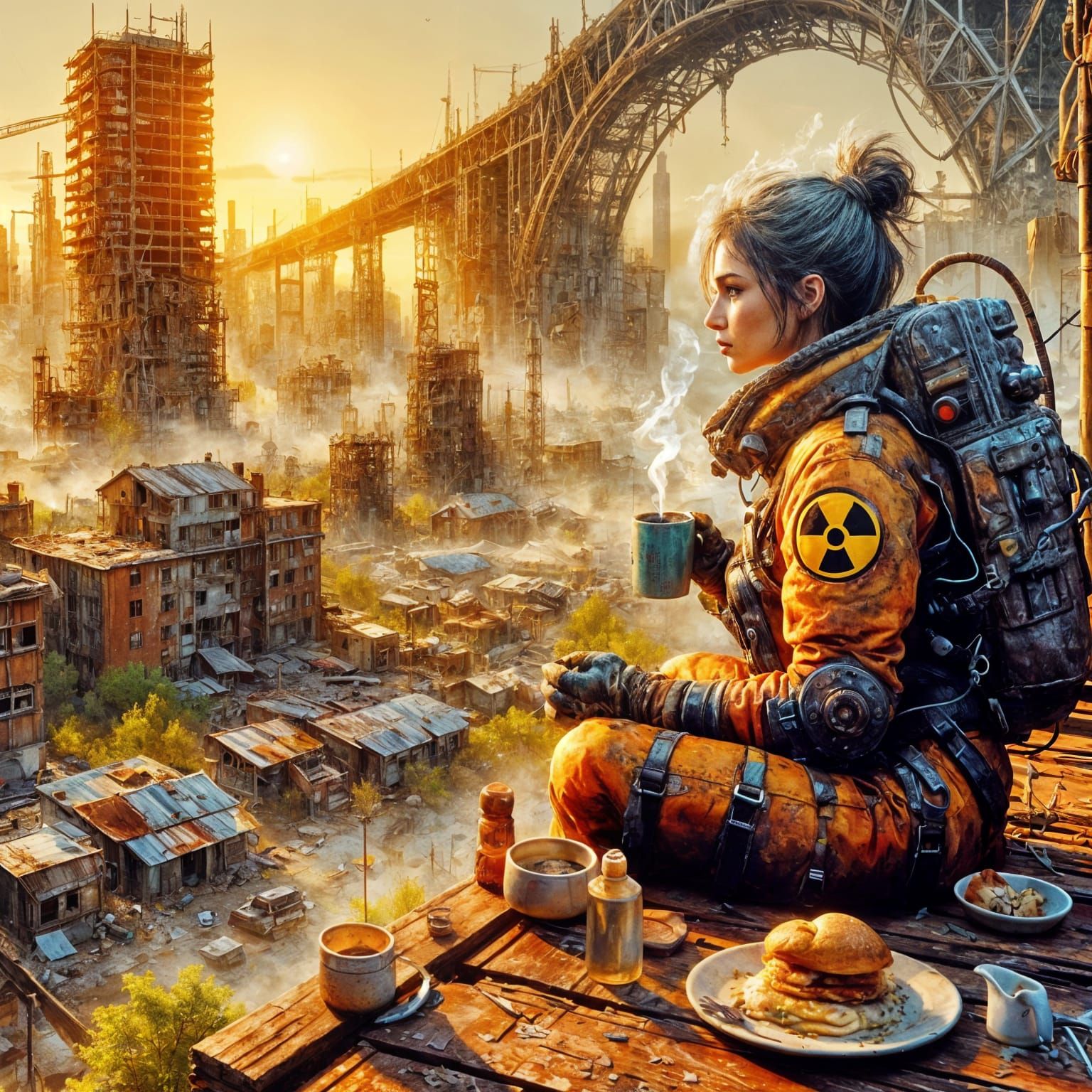 A bright day in a dim future  by @Sakata Gintoki