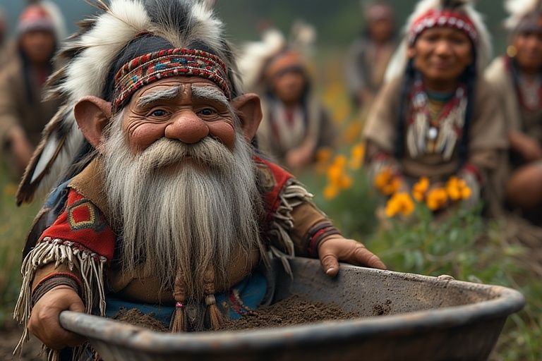 Native American Sioux Gnome