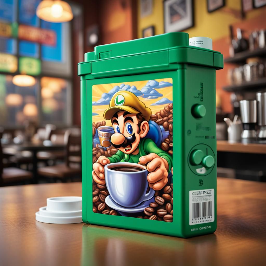 Luigi’s Coffee - AI Generated Artwork - NightCafe Creator