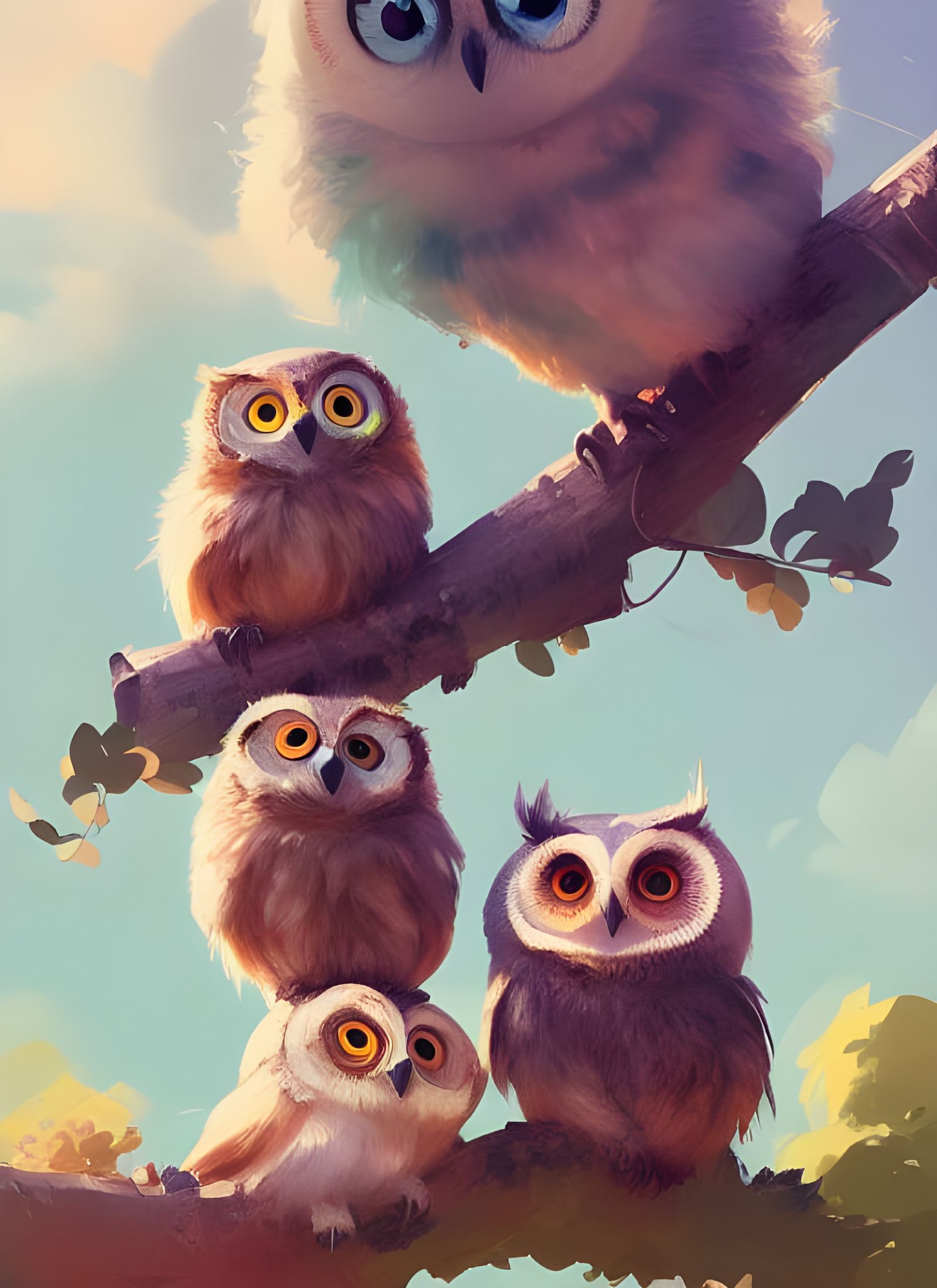 An Owlsome Family