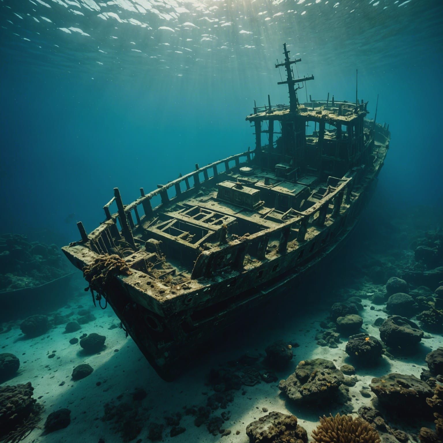 Underwater Shipwreck
