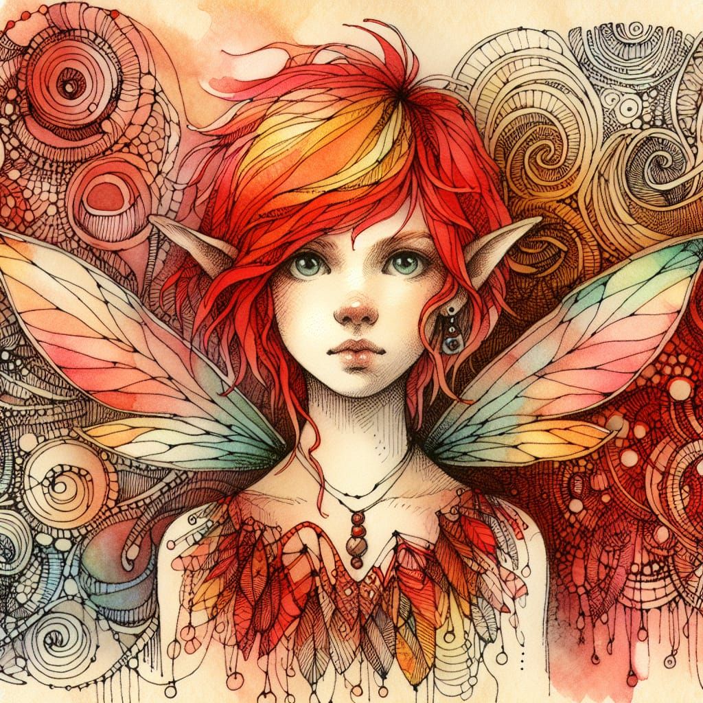 Fairy Doodle 03